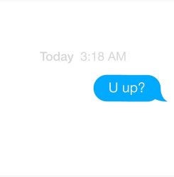 u up 3am drunk text Meme Template