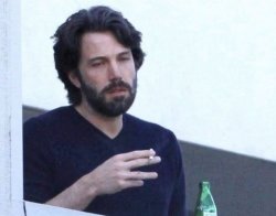 Ben Affleck Smoking Meme Template
