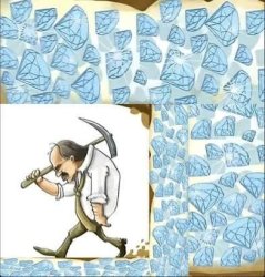 Mining all diamonds Meme Template