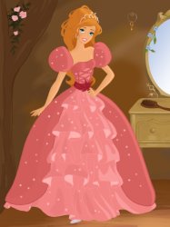 Giselle in her New Gown Meme Template