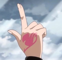 Fairy Tail hand sign Meme Template