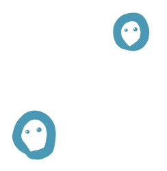 Draw a line to reach the other face Meme Template