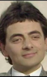 Mr bean smile Meme Template