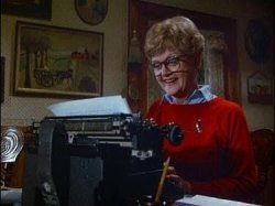 Murder she wrote opening typewriter Meme Template