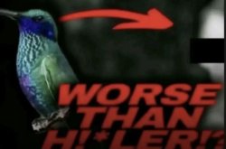 Worse than Hitler!? Meme Template