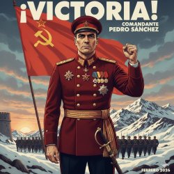 Marxist Pedro Sanchez Victory Meme Template