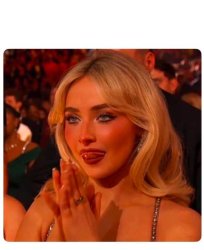 Sabrina Carpenter at the Grammy's Meme Template