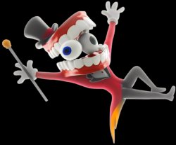 Caine Floating Meme Template