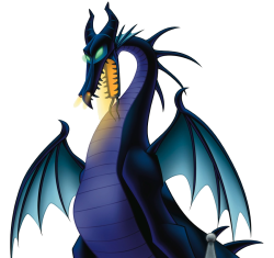 PNG Malefica Dragon Meme Template