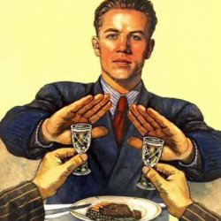 Refuse two drinks Meme Template