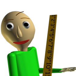 Baldi Meme Template