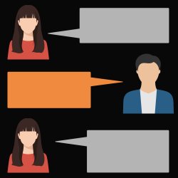 Conversation between a woman and a man Meme Template