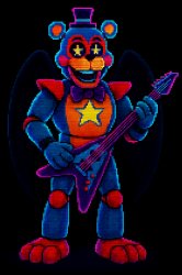 Neon Freddy Meme Template