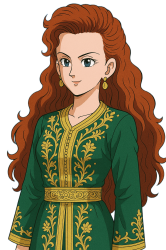 If Salma Bennani were in Dragon Ball Meme Template