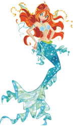 Winx club - Bloom Mearmaid Meme Template