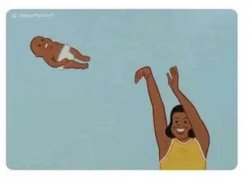 Trow child Meme Template