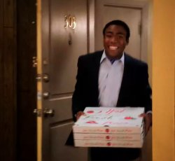Troy Happy Pizzas Meme Template
