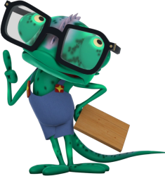 Harry the lizard (zack's brother) Meme Template