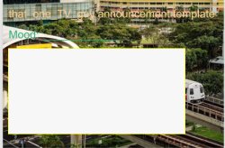 that_one_TV_guy announcement template Meme Template