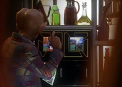 quark flipping off Meme Template