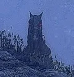 Evil skyrim horse Meme Template
