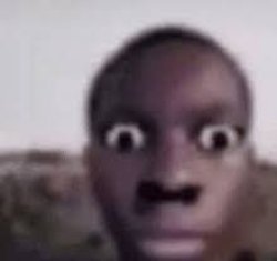 Black Kid Staring Meme Template