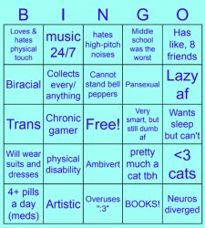 ThePaperCraneArmy BINGO! Template >:3 Meme Template