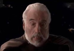 Count Dooku Getting Top Meme Template