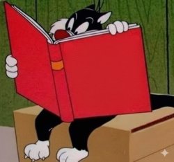 Sylvester reading Meme Template