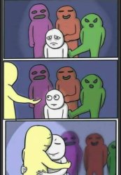 Bullied man Meme Template