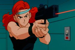 If Meryl Silverburgh from Policenauts were in Dragon Ball Meme Template