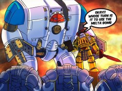 Horus Heresy & Adeptus Titanicus Meme Template