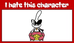 I hate this character Meme Template