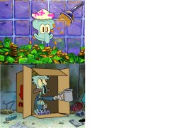 Rich X, Poor X Meme Template