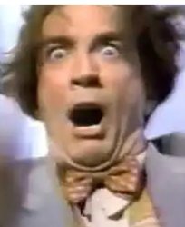 Murray from Martin Short (scared) Meme Template