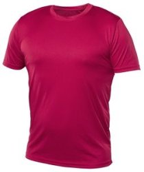 Men's T-Shirt Blank Red Meme Template