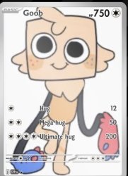 Goob Pokémon card Meme Template