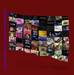 Figaro Pho Flag Mockup Meme Template