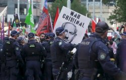 protesters beaten arrested Meme Template