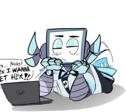 icy on his chromebook Meme Template