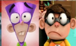 live fanboy chum chum reaction Meme Template