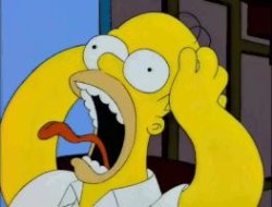 Homer Simpson screaming Meme Template