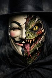 V meets V Meme Template