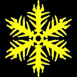 Yellow Snowflake Meme Template