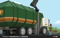 Garbage truck jerry Meme Template