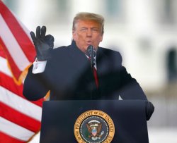 Donald Trump 1/6/21 Capitol Riot White Power Fight Meme Template