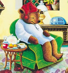 Sleepytime bear Meme Template