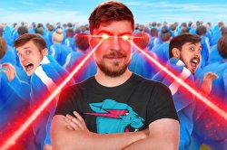 Mrbeast lasereye Meme Template