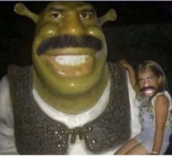 Shreck Harvey and Paulina Meme Template