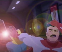 Omniman Nayoya pose Meme Template